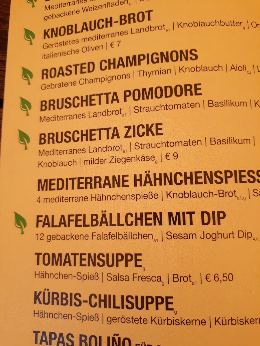 Menu Bolero Gießen-6