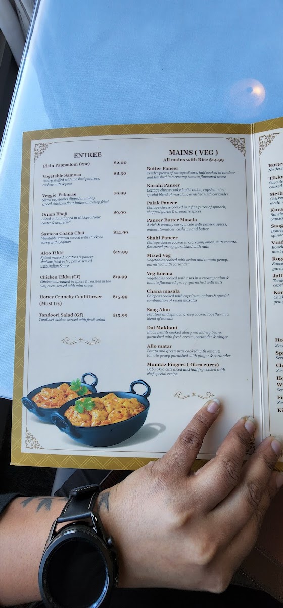 Menu Bollywood Indian Restaurant Gisborne-4