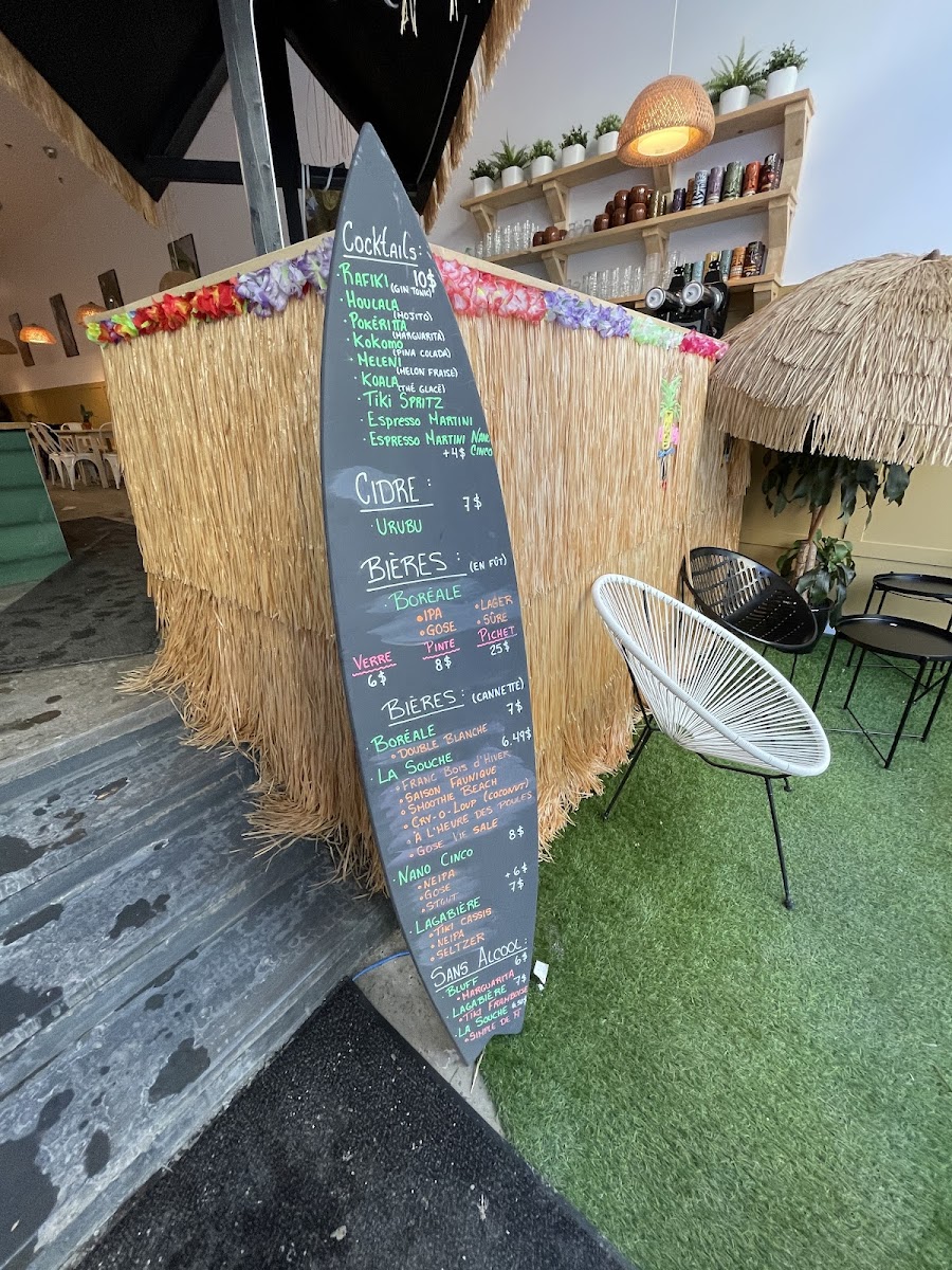 Menu Bols Et Poké St-Roch / Tiki Bar-2