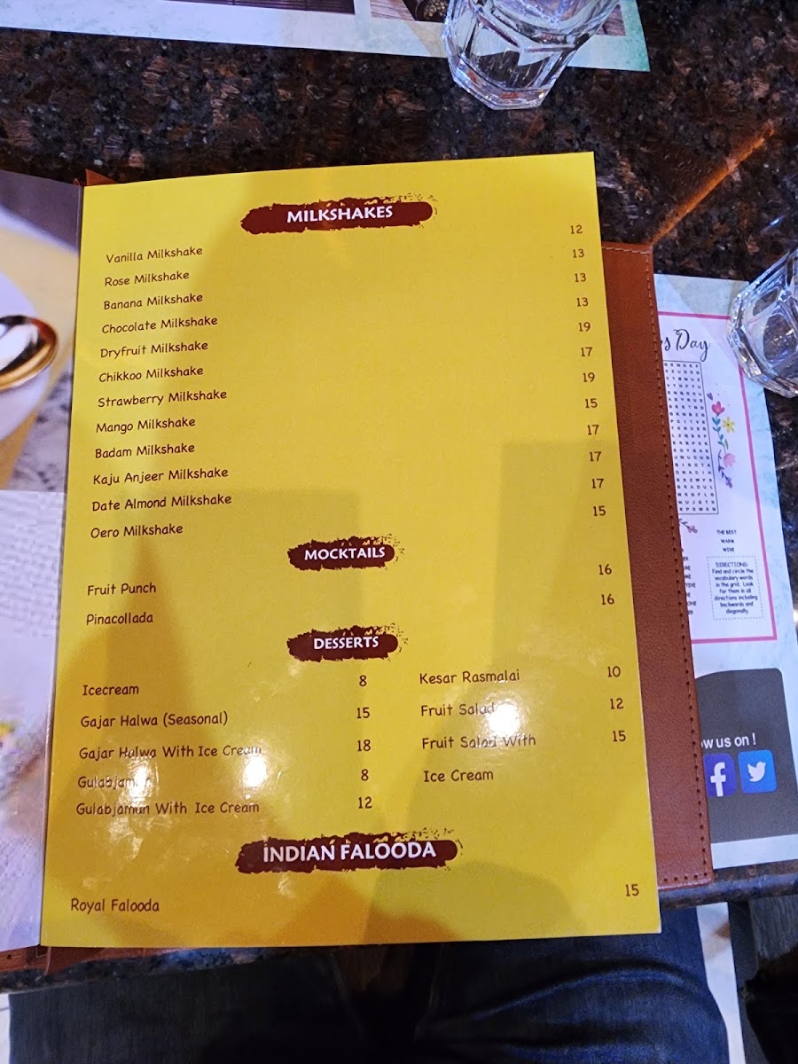 Menu Bombay Basera-3