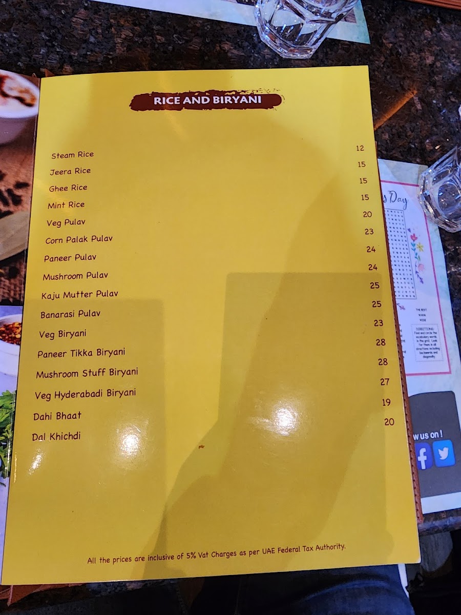 Menu Bombay Basera-7