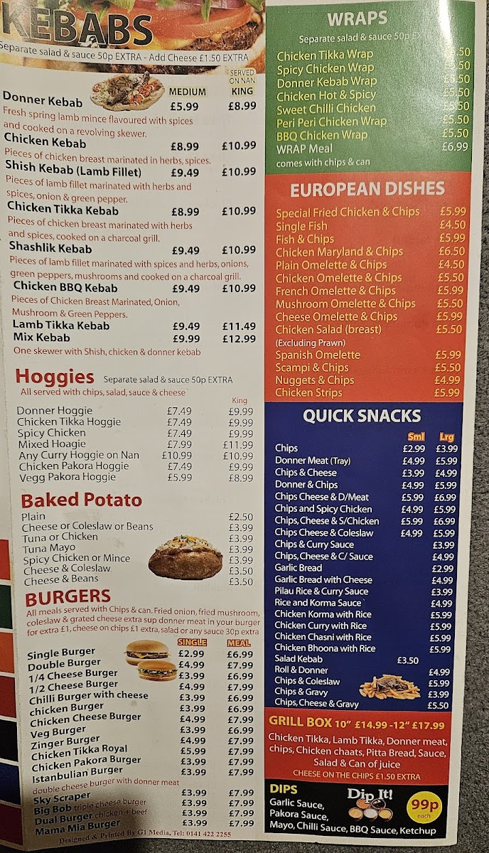 Menu Bombay Deli-1