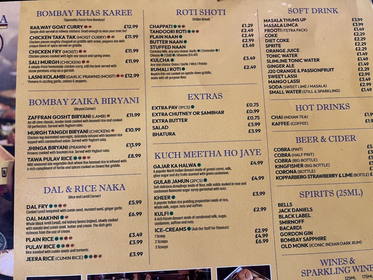 Menu Bombay Nnakka - Best Indian Restaurant-8