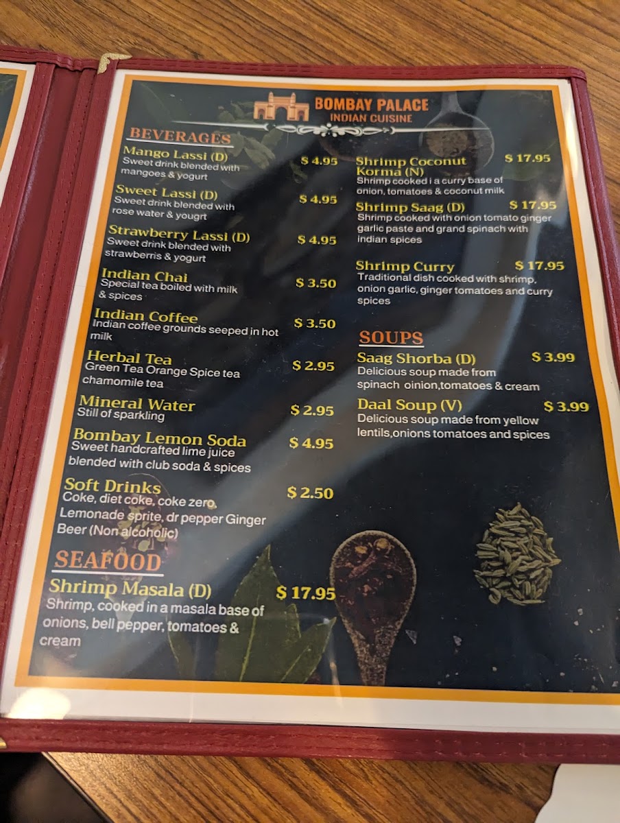 Menu Bombay Palace-6