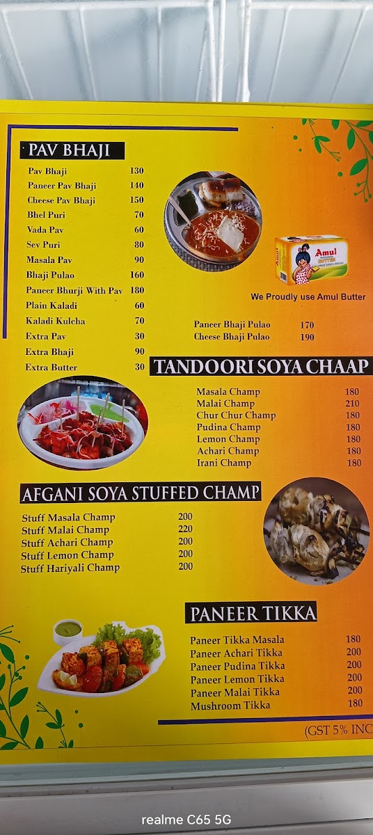 Menu Bombay Special Pav Bhaji - Best Pav Bhaji In Jammu-4