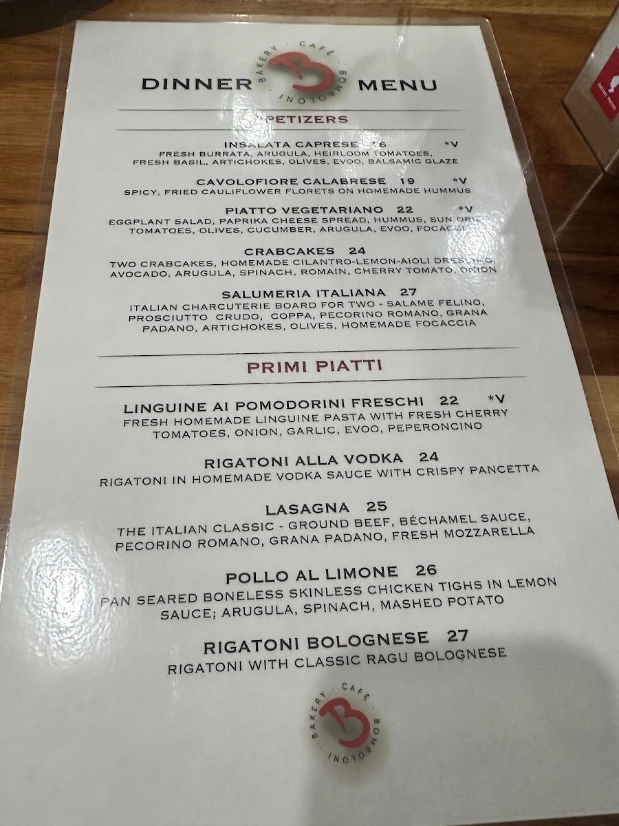 Menu Bomboloni Bakery Café Ristorante-5