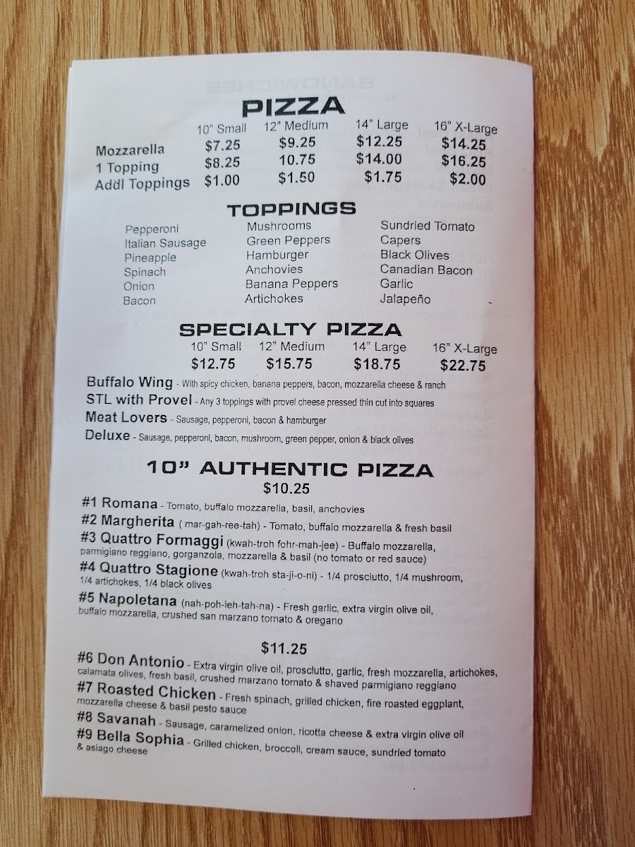 Menu Bommaritos Pizzeria-3