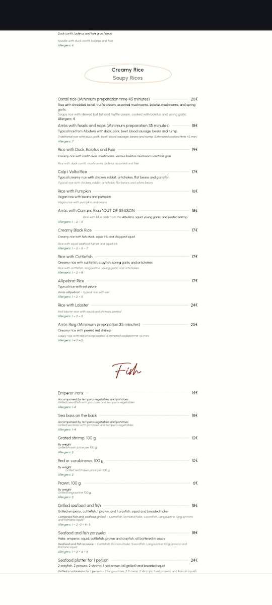 Menu Bon Aire-5