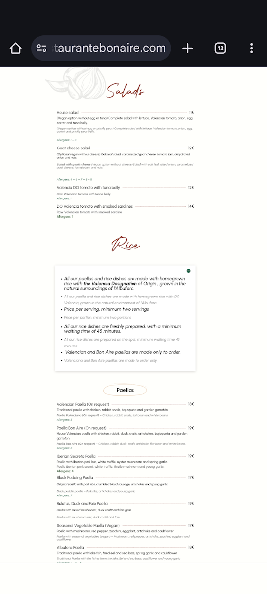 Menu Bon Aire-8