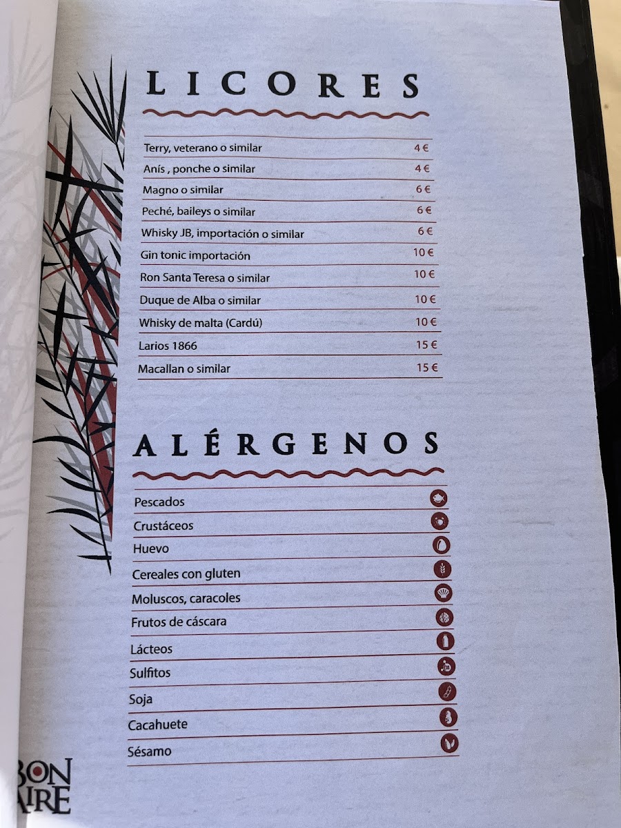 Menu Bon Aire-9