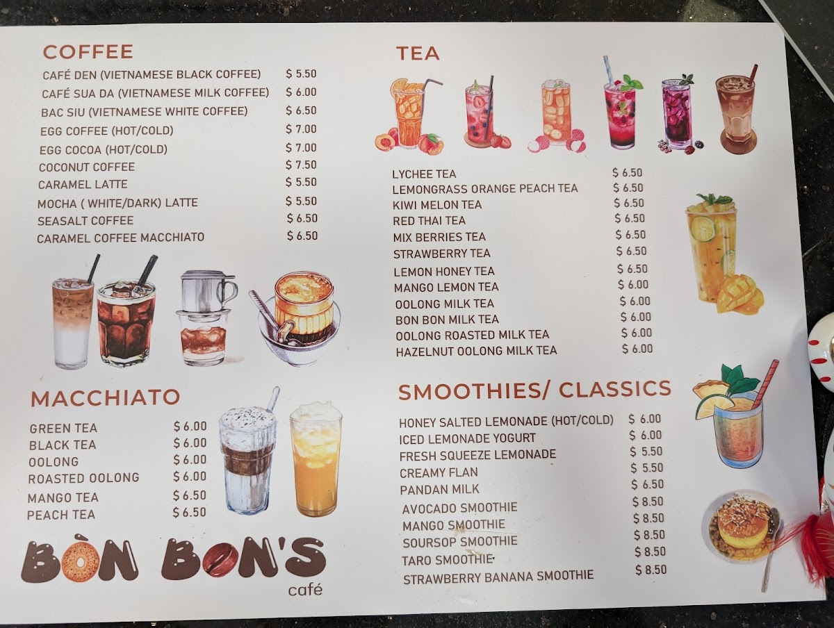 Menu Bon Bon’S Cakery & Cafe-2