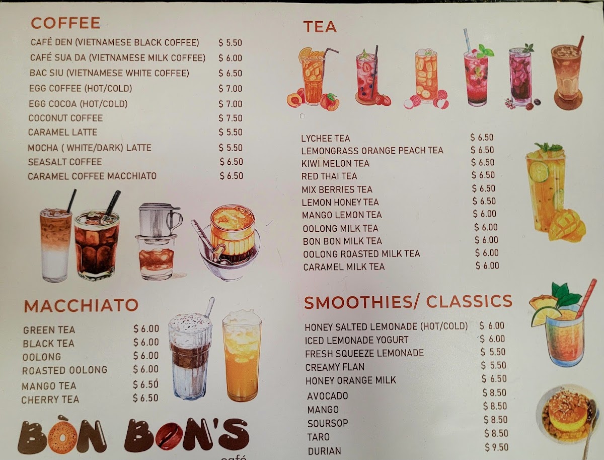 Menu Bon Bon’S Cakery & Cafe-3