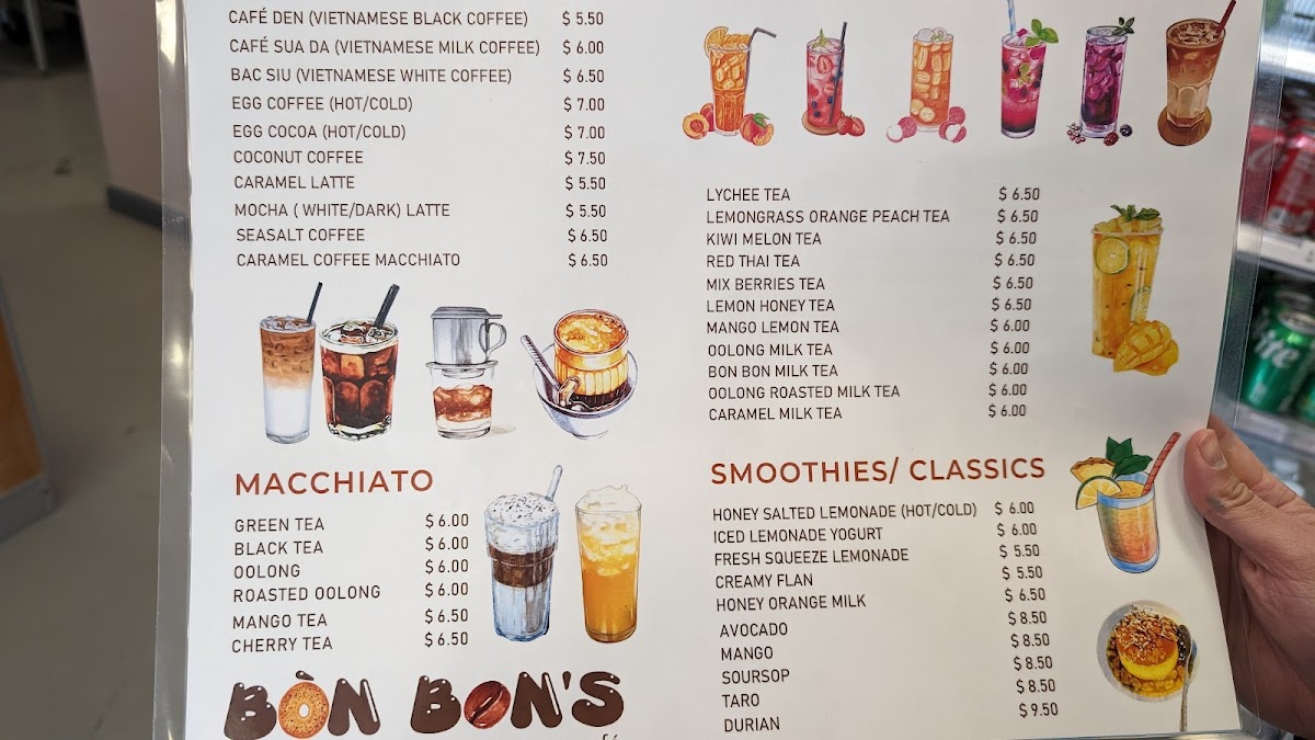 Menu Bon Bon’S Cakery & Cafe-7