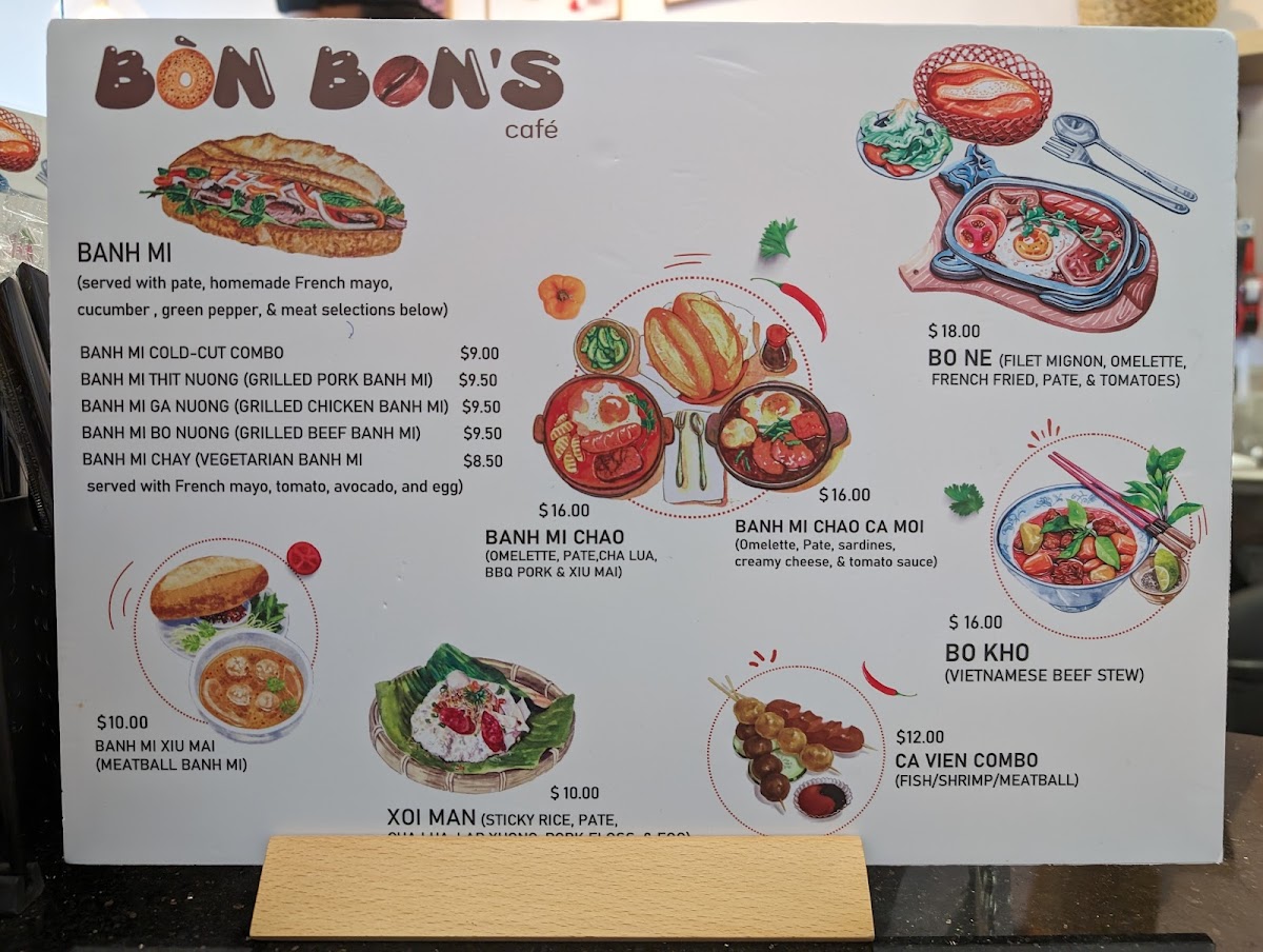 Menu Bon Bon’S Cakery & Cafe-8