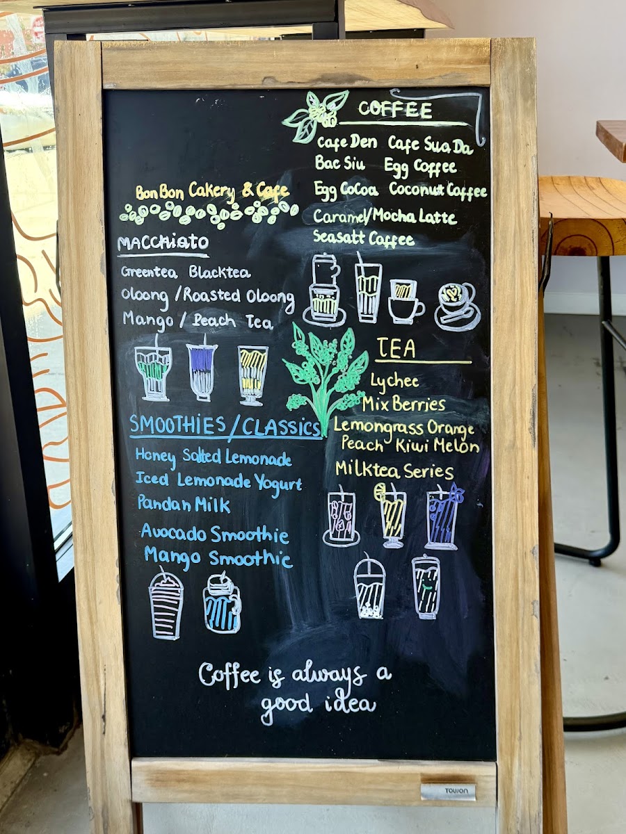 Menu Bon Bon’S Cakery & Cafe-9
