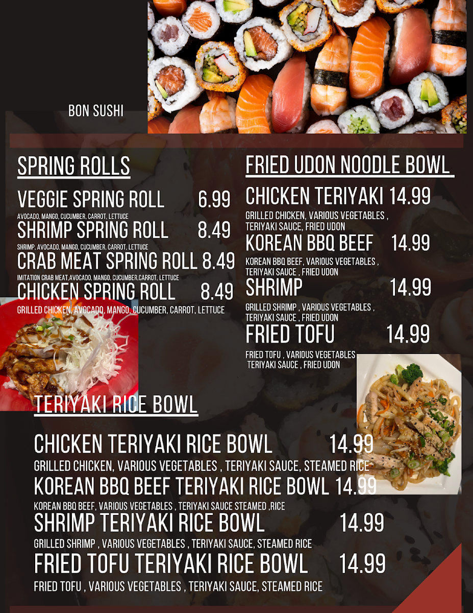 Bon Sushi Menu-1