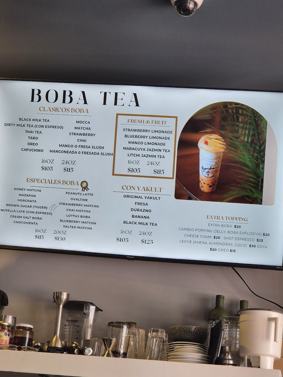 Menu Boncha Café & Boba-1