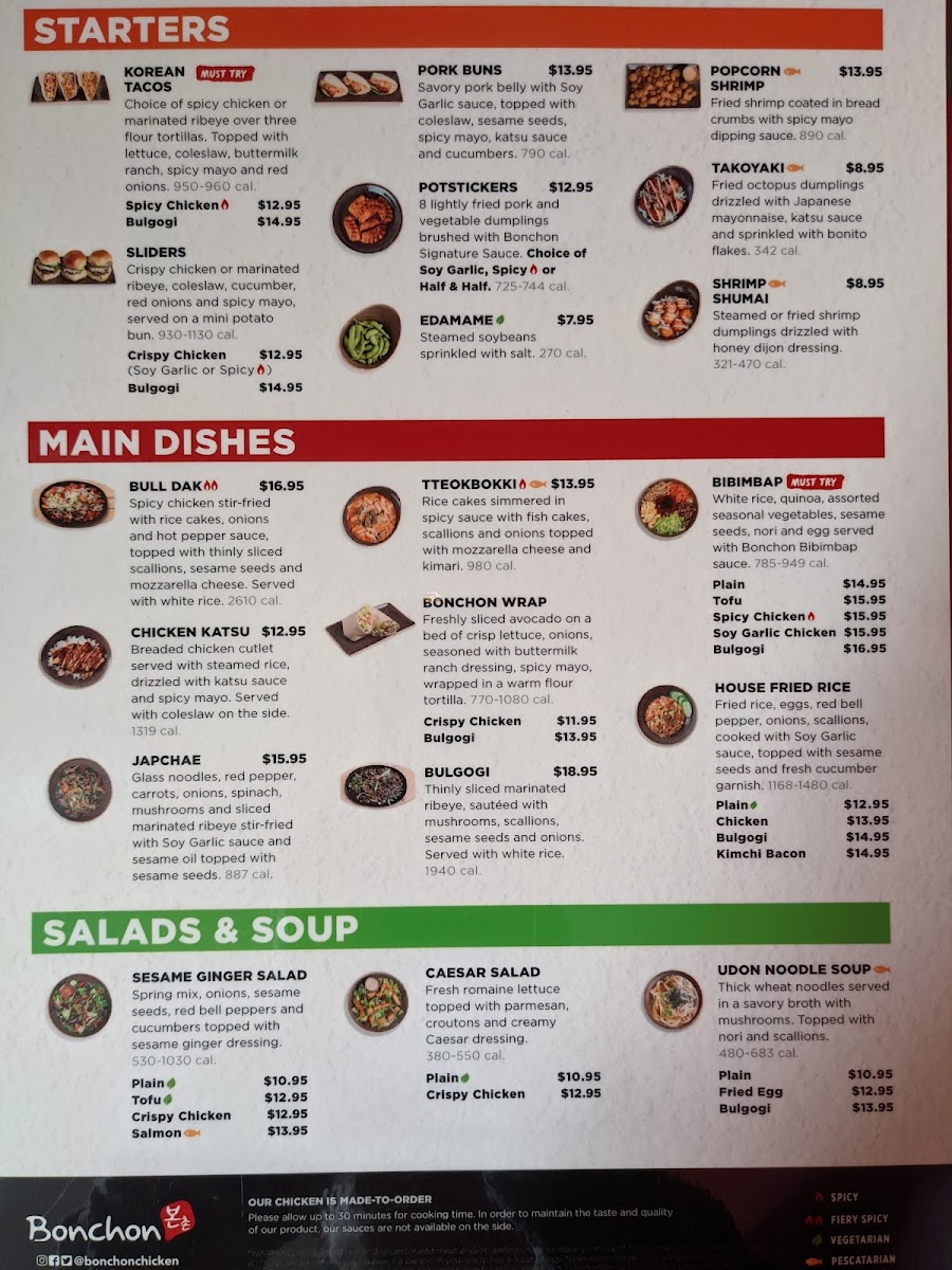 Menu Bonchon Silver Creek-2