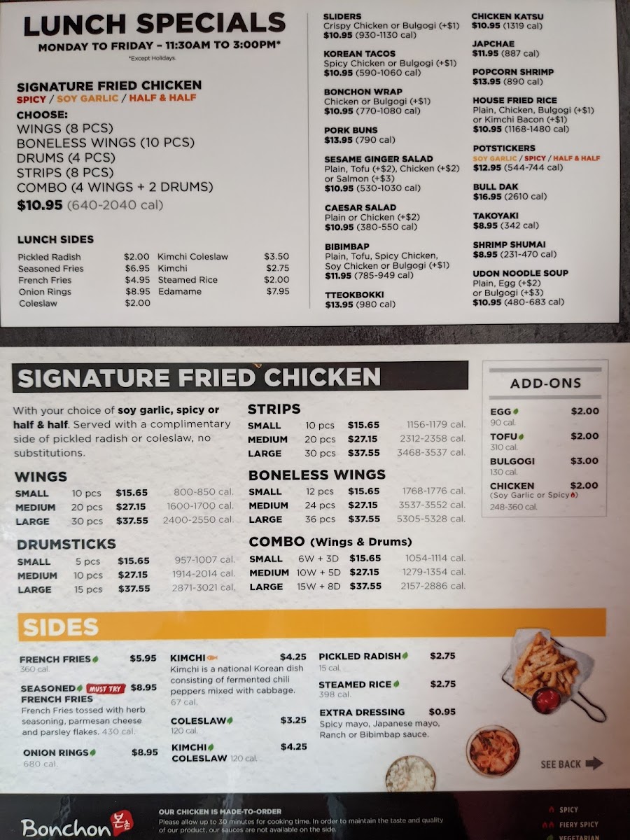 Menu Bonchon Silver Creek-3