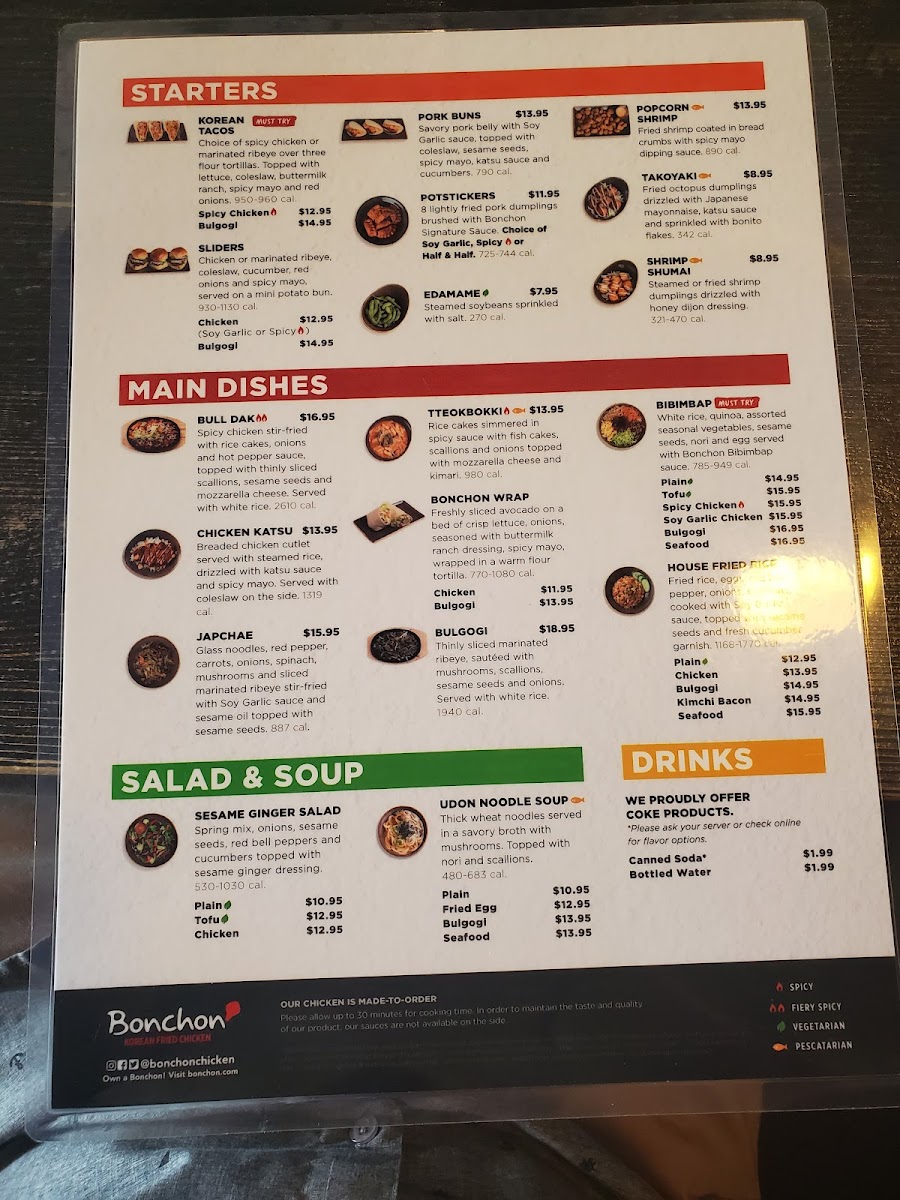 Menu Bonchon Silver Creek-4