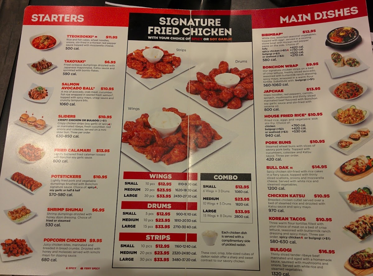 Menu Bonchon Silver Creek-7