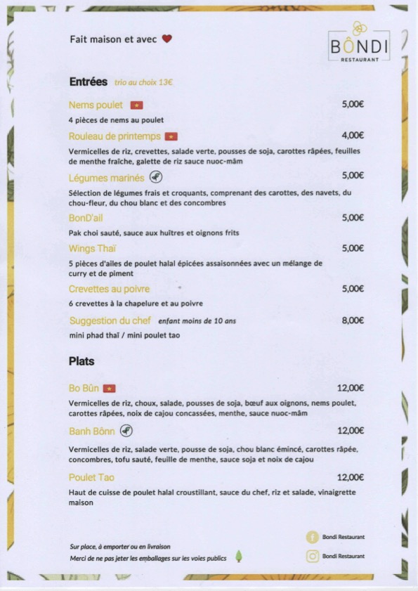 Menu Bôndi-2