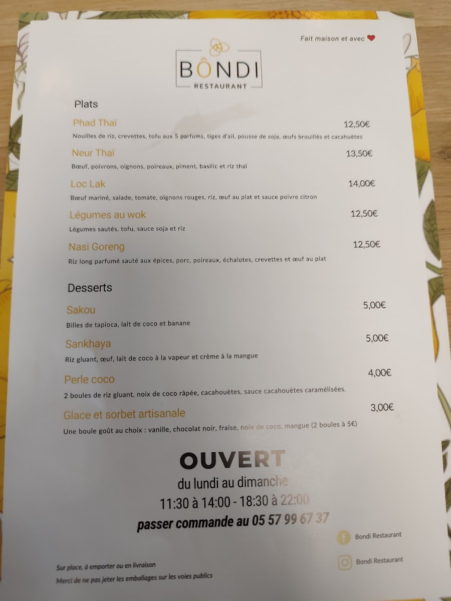 Menu Bôndi-7