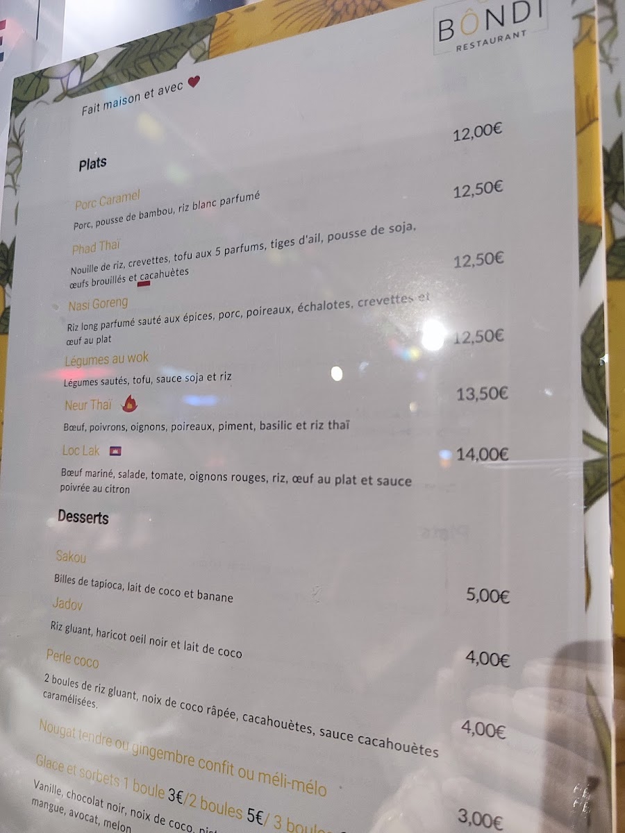 Menu Bôndi-9