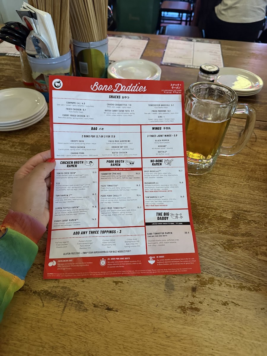 Menu Bone Daddies Soho-5
