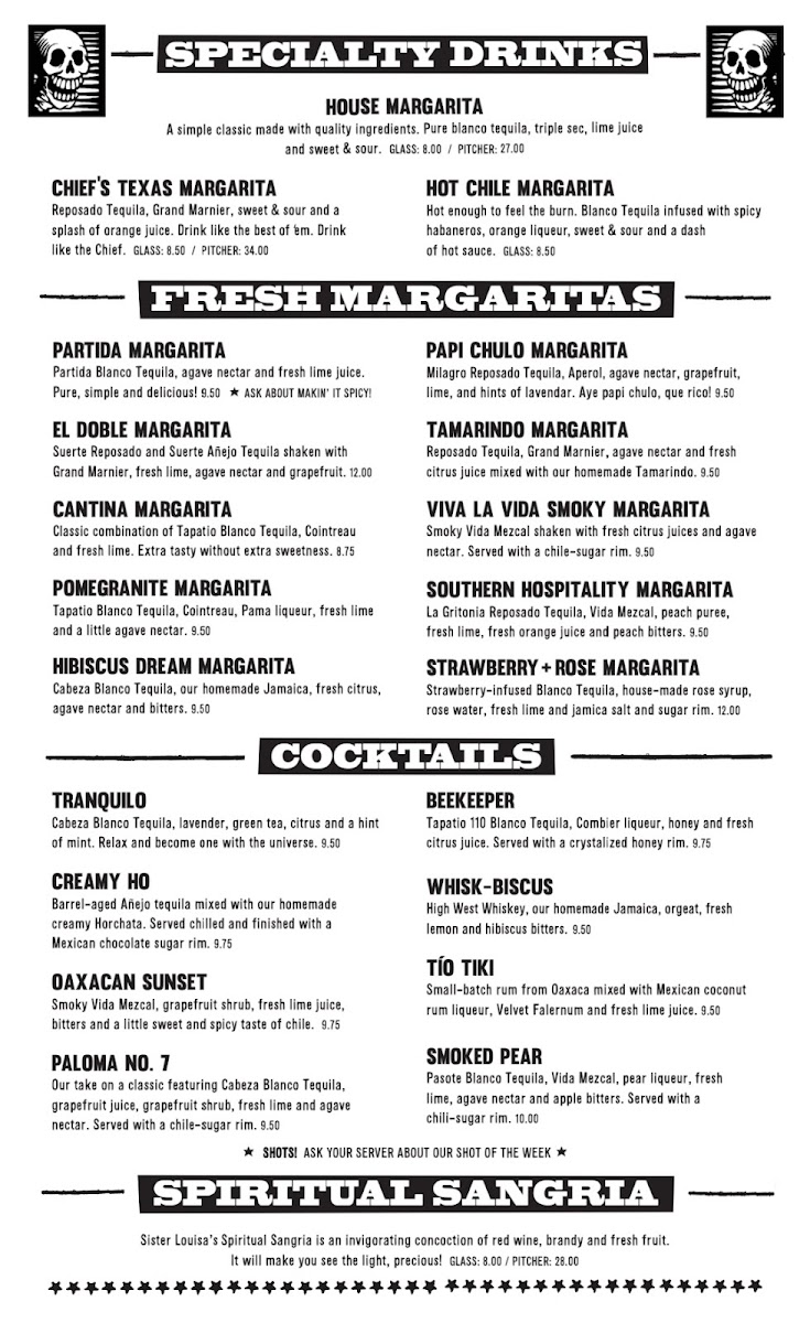 Menu Bone Garden Cantina-8