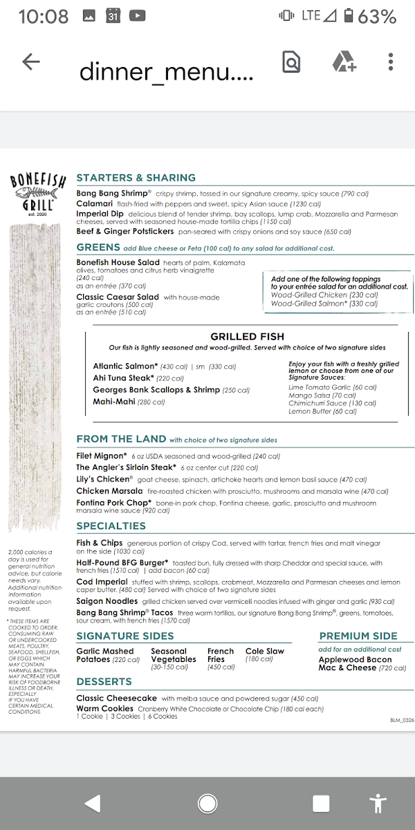 Menu Bonefish Grill-8