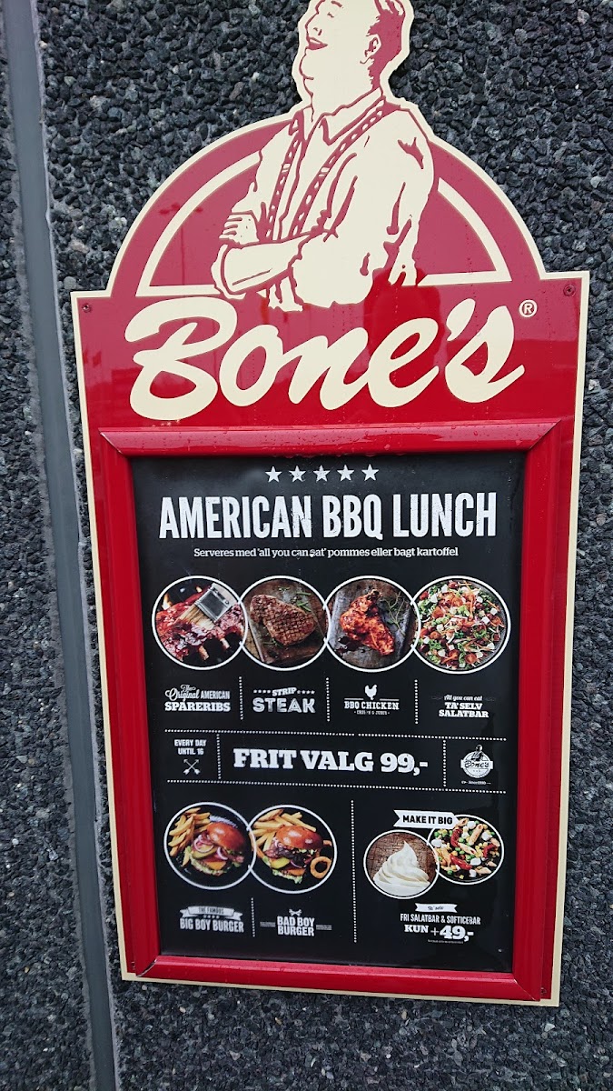 Menu Bone's Sønderborg-6
