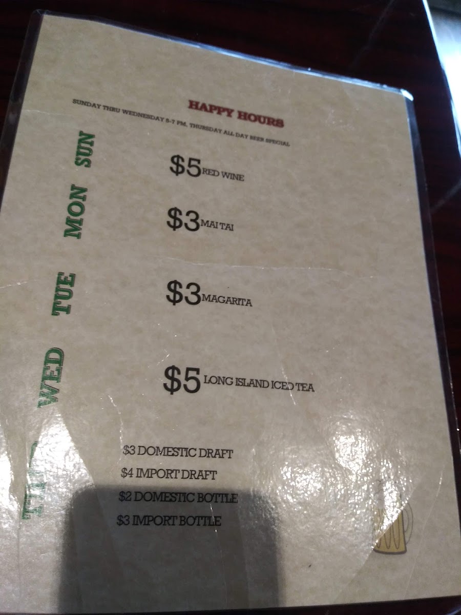 Menu Bonfire Mongolian Grill-4