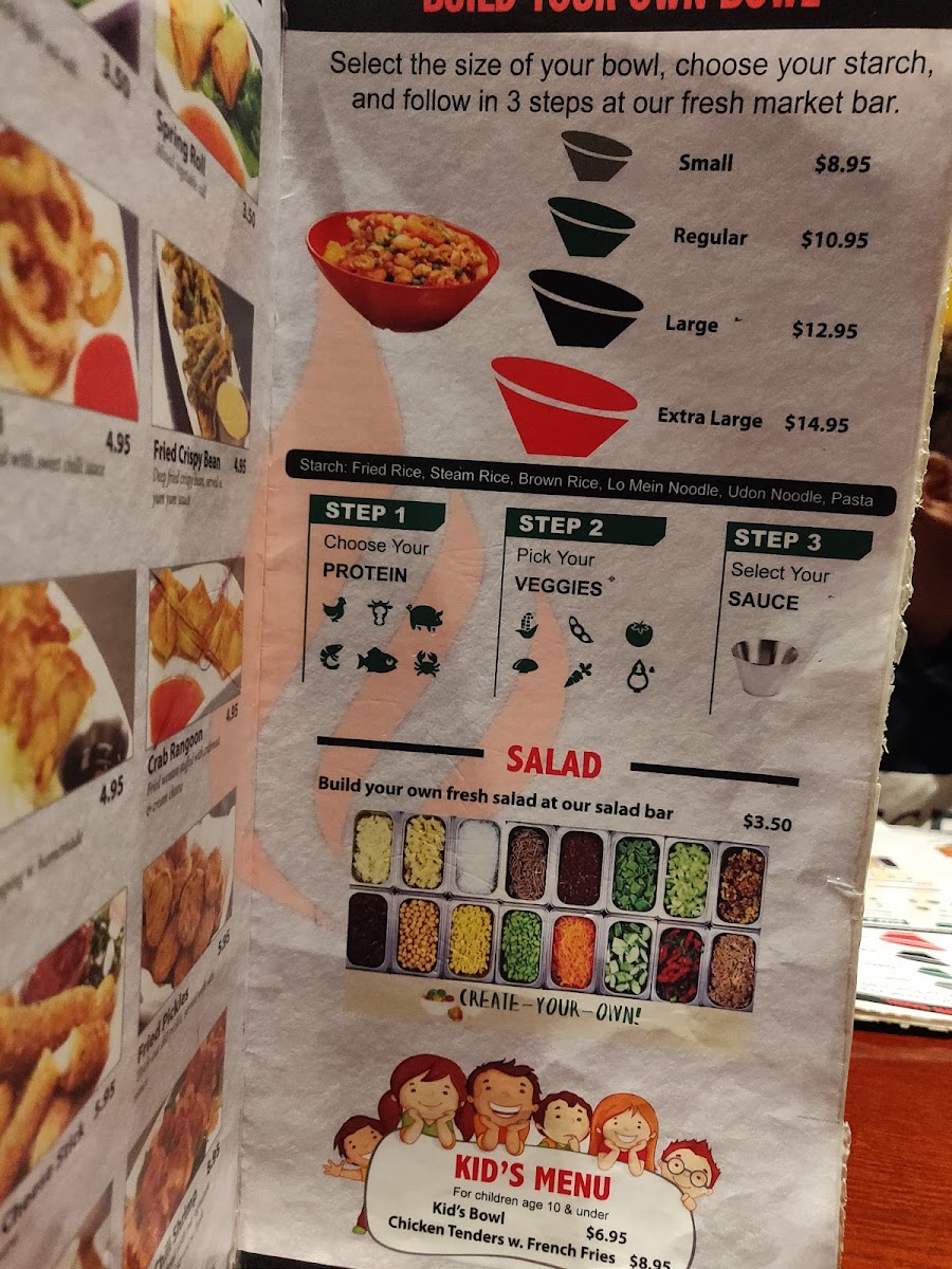 Menu Bonfire Mongolian Grill-8
