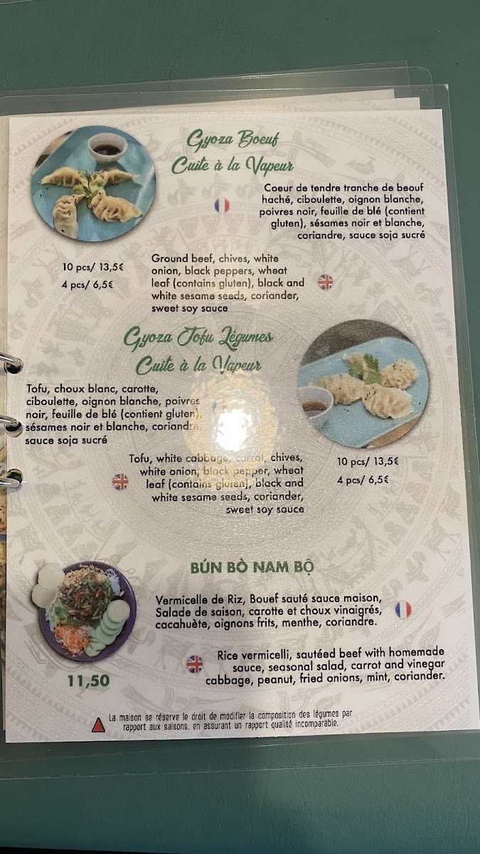 Menu Bông Sen-2