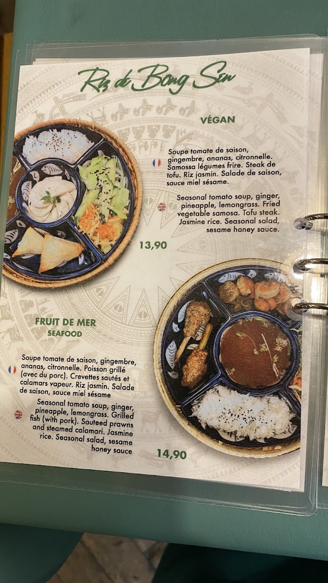 Menu Bông Sen-8