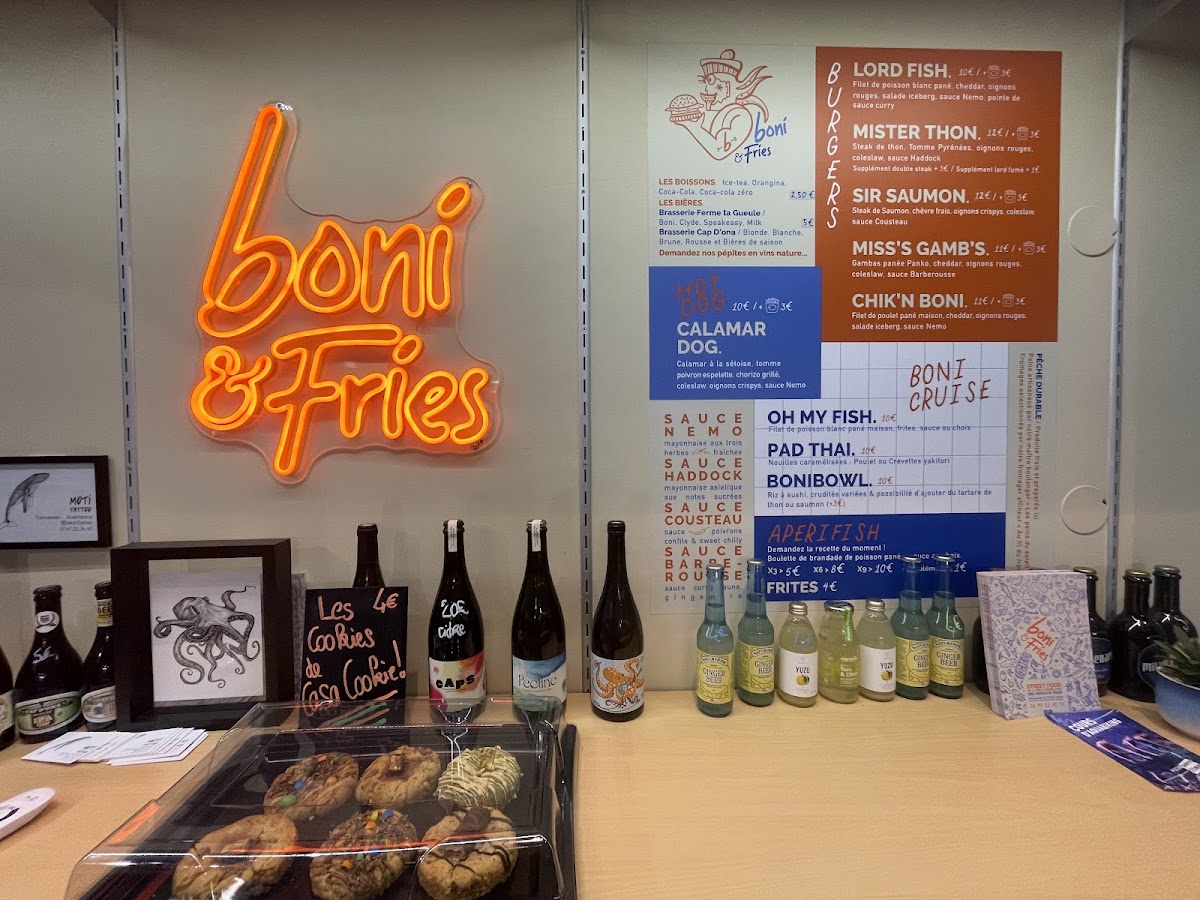 Menu Boni & Fries Street Food Et Burger Perpignan-3