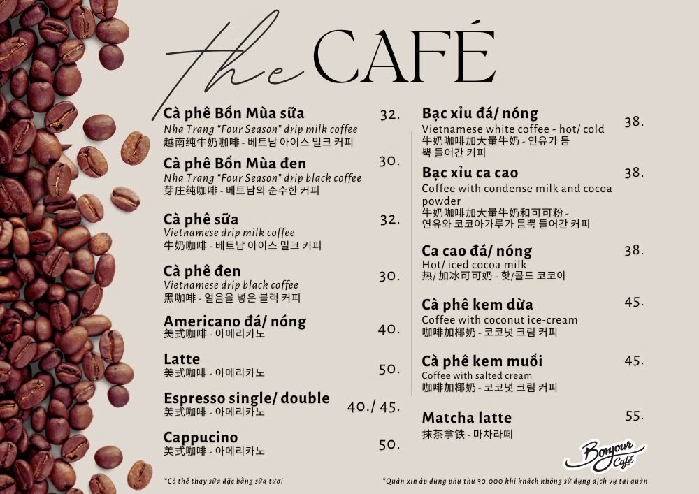 Menu Bonjour Café-5