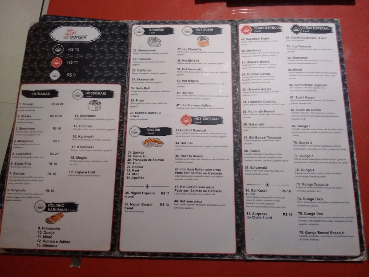 Menu Bonsai Do Riba-10