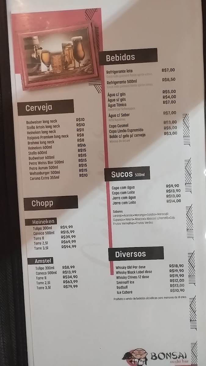 Menu Bonsai Sushi Bar-3