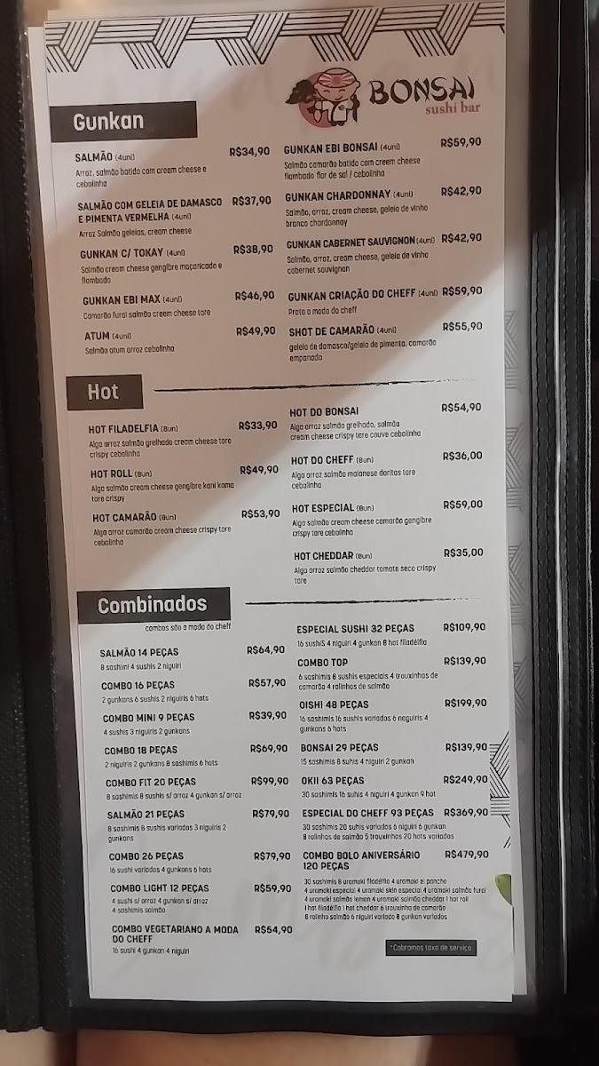 Menu Bonsai Sushi Bar-5
