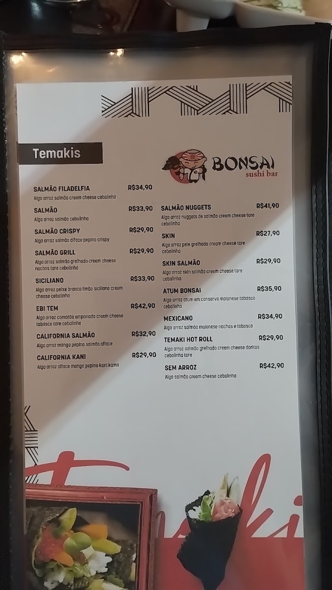 Menu Bonsai Sushi Bar-8