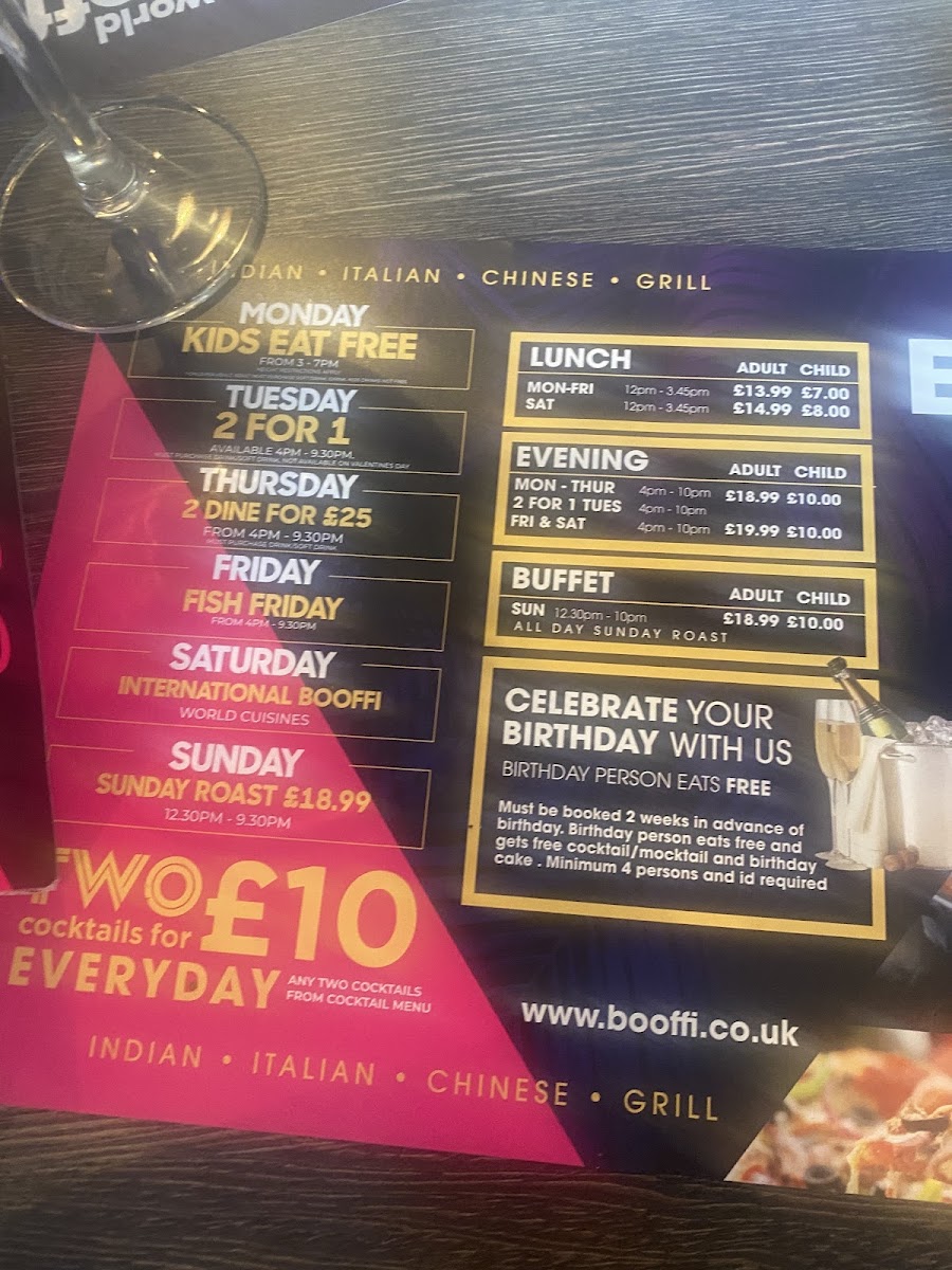 Menu Booffi World Buffet-4