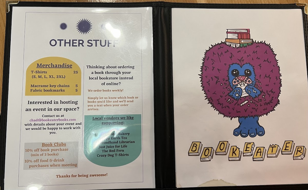 Menu Bookeater-7