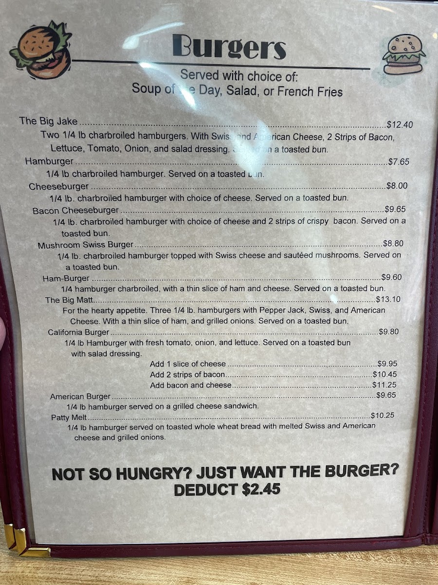 Menu Boondocks Cafe-1