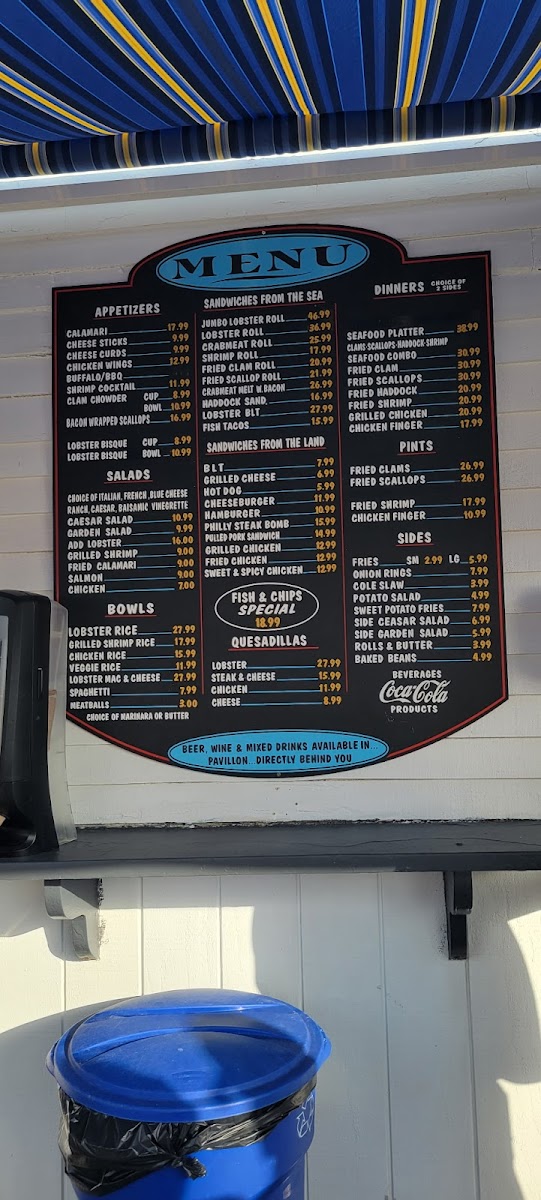 Menu Boothbay Lobster Wharf-10
