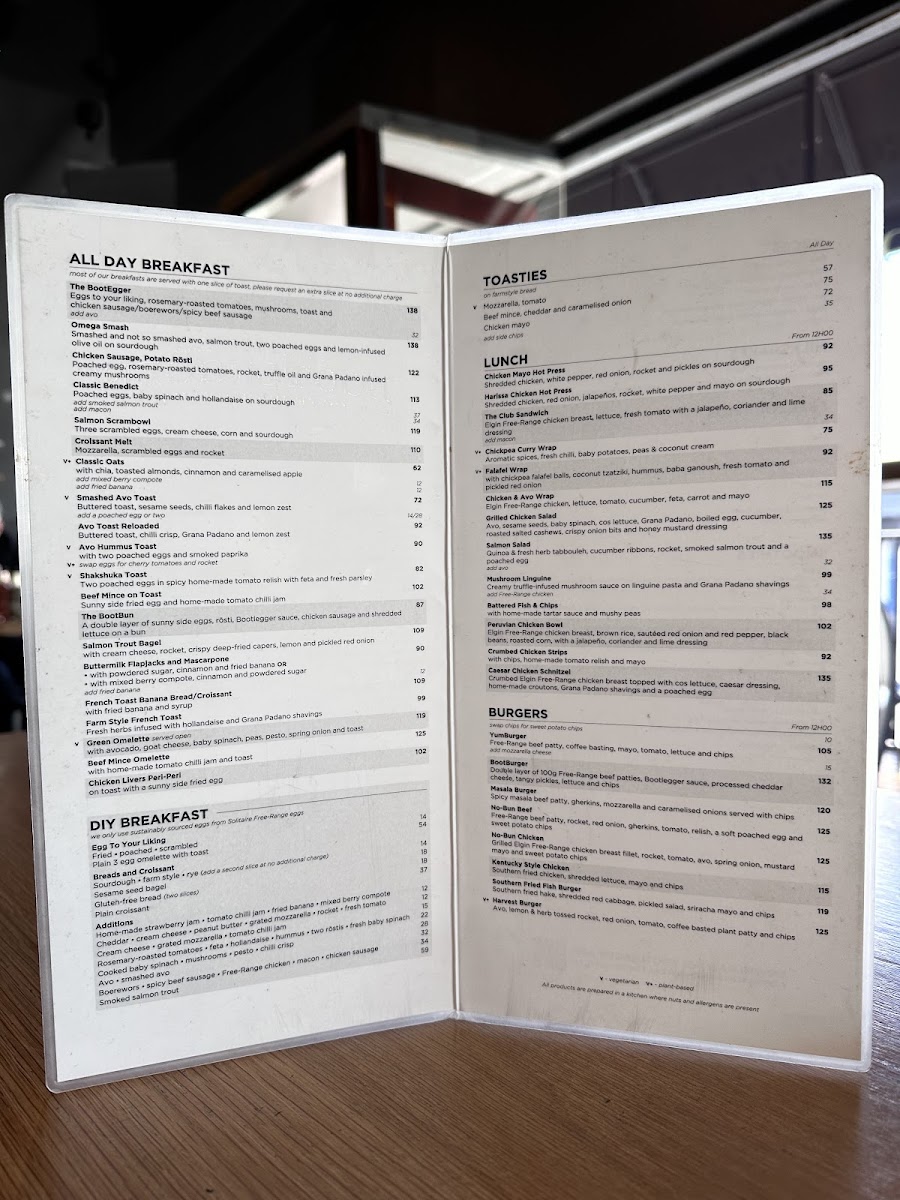 Menu Bootlegger Three Anchor Bay Halaal-2