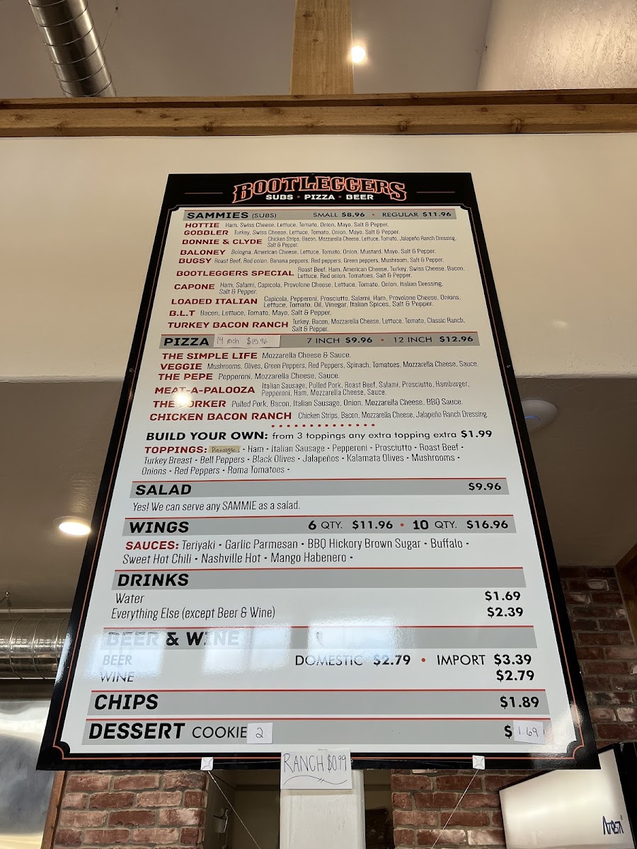 Menu Bootleggers-3
