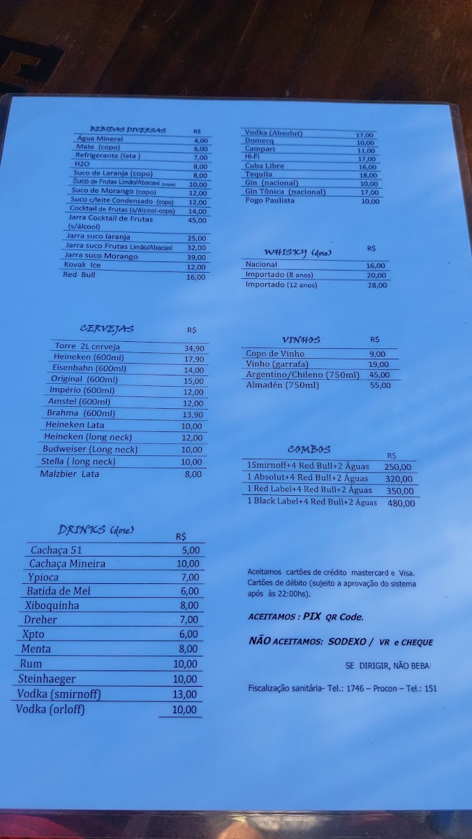 Menu Booze Bar Lapa-4