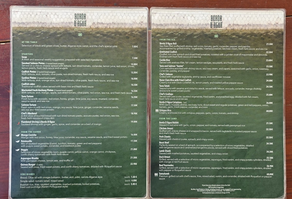 Menu Borda D’Agua Gastrobar-4